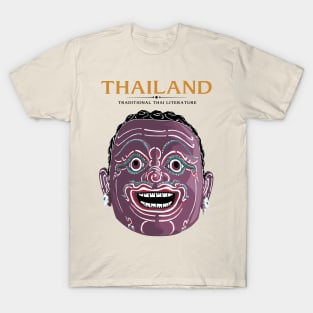 Vintage Traditional Thai Literature T-Shirt